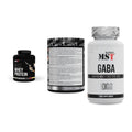 MST Marken-Trio: Best Whey Protein + Creatin Monohydrate + GABA 1000mg – alle enthaltenen Artikel