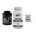 MST Marken-Trio: Best Whey Protein + Creatin HCL + Arginine RAW – alle enthaltenen Artikel