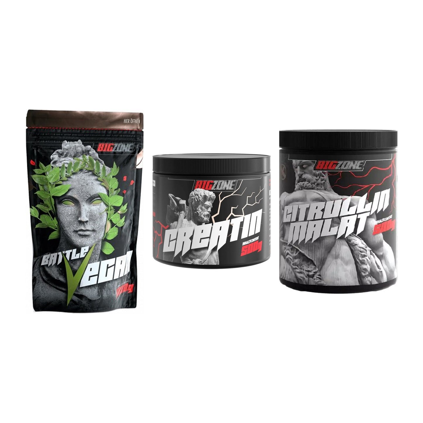 Big Zone Marken-Trio: Zone Battle + Zone Creatin + Zone Citrullin – alle enthaltenen Artikel