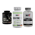 MST Marken-Trio: Best Whey + Creatine Pro + 21 Amino Acids – alle enthaltenen Artikel