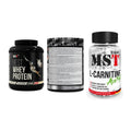 MST Marken-Trio: Best Whey + Creatin Monohyd + L-Carnitine – alle enthaltenen Artikel