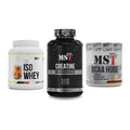 MST Marken-Trio: Iso Clear + Creatine + BCAA Huge 200 – alle enthaltenen Artikel