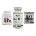 MST Marken-Trio: Iso Clear + Creatine Pro + BCAA Huge 200 – alle enthaltenen Artikel