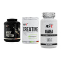 MST Marken-Trio: Best Whey + Creatin Pro + GABA 1000mg – alle enthaltenen Artikel