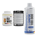 MST Marken-Trio: Iso Clear 900g + Creatin Monohyd + L-Carnitine – alle enthaltenen Artikel