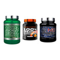 Scitec Nutrition Marken-Trio: Whey Isolate + Creatine + 1 weitere – alle enthaltenen Artikel