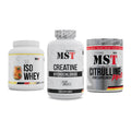 MST Marken-Trio: Iso Clear + Creatine HCL + Citrulline – alle enthaltenen Artikel