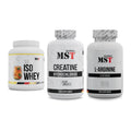 MST Marken-Trio: Iso Clear + Creatine HCL + L-Arginine 120 Kaps. – alle enthaltenen Artikel