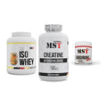 MST Marken-Trio: Iso Clear + Creatine HCL + Arginine RAW – alle enthaltenen Artikel