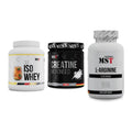 MST Marken-Trio: Iso Clear + Creatin Monohyd + L-Arginine 120 – alle enthaltenen Artikel