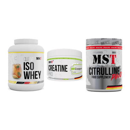 MST Marken-Trio: Iso Clear + Creatin Pro + Citrulline – alle enthaltenen Artikel