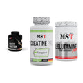 MST Marken-Trio: Best Whey Protein + Creatine Pro CREAPURE + Glutamine – alle enthaltenen Artikel