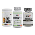 MST Marken-Trio: Iso Clear + Creatine Pro + Arginin AAKG – alle enthaltenen Artikel