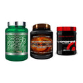 Scitec Nutrition Marken-Trio: Whey Isolate + Crea-Bomb + 1 weitere – alle enthaltenen Artikel