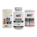 MST Marken-Trio: Iso Clear + Creatin HCL + Arginine HCL – alle enthaltenen Artikel