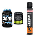 BioTech USA Marken-Trio: Iso Whey Zero + Creatine + AAKG 7800 – alle enthaltenen Artikel