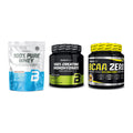 BioTech USA Marken-Trio: 100% Pure + Creatine + BCAA Zero – alle enthaltenen Artikel