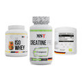 MST Marken-Trio: Iso Clear + Creatine Pro CREAPURE + Arginine HCL – alle enthaltenen Artikel