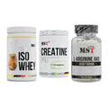 MST Marken-Trio: Iso Clear + Creatin Pro + Arginin AAKG – alle enthaltenen Artikel