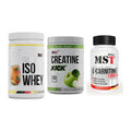 MST Marken-Trio: Iso Clear + Creatine Kick + L-Carnitine – alle enthaltenen Artikel
