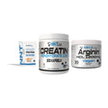 NNT Labs Marken-Trio: Whey + Creatin 1000 mg + Arginin HCL 1200 mg – alle enthaltenen Artikel
