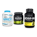 BioTech USA Marken-Trio: 100% Pure + Creatine + BCAA+B6 100 – alle enthaltenen Artikel