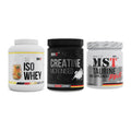 MST Marken-Trio: Iso Clear + Creatin Monohydrate + Taurine – alle enthaltenen Artikel