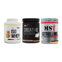 MST Marken-Trio: Iso Clear 900g + Creatin Monohyd + Citrulline