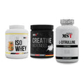 MST Marken-Trio: Iso Clear + Creatin Monohydrate + Citrulline – alle enthaltenen Artikel