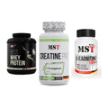 MST Marken-Trio: Best Whey + Creatine Pro + L-Carnitine – alle enthaltenen Artikel