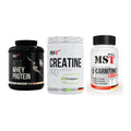MST Marken-Trio: Best Whey + Creatin Pro + L-Carnitine – alle enthaltenen Artikel