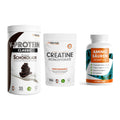 ProFuel Marken-Trio: VEGAN PROTEIN + Creatine + Aminosäuren – alle enthaltenen Artikel