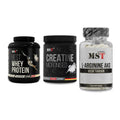 MST Marken-Trio: Best Whey + Creatin Monohyd + Arginin AAKG – alle enthaltenen Artikel
