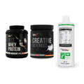 MST Marken-Trio: Best Whey + Creatin Monohyd + L-Carnitine – alle enthaltenen Artikel