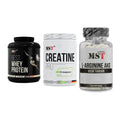 MST Marken-Trio: Best Whey + Creatin Pro + Arginin AAKG – alle enthaltenen Artikel