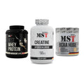 MST Marken-Trio: Best Whey + Creatine HCL + BCAA Huge 200 – alle enthaltenen Artikel