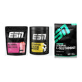 ESN Marken-Trio: Designer Whey + Ultrapure Creatine + 1 weitere – alle enthaltenen Artikel
