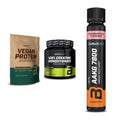 BioTech USA Marken-Trio: Vegan Protein + Creatine + AAKG 7800 – alle enthaltenen Artikel
