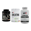 MST Marken-Trio: Best Whey Protein + Creatin Pro CREAPURE + Citrulline – alle enthaltenen Artikel