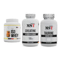 MST Marken-Trio: Iso Clear + Creatine HCL + Taurine – alle enthaltenen Artikel