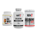 MST Marken-Trio: Iso Clear + Creatine HCL + Arginine HCL – alle enthaltenen Artikel