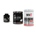 MST Marken-Trio: Best Whey + Creatin Monohyd + Arginine HCL – alle enthaltenen Artikel