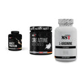 MST Marken-Trio: Best Whey + Creatin Monohyd + L-Arginine 120 – alle enthaltenen Artikel