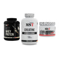 MST Marken-Trio: Best Whey + Creatine HCL + Glutamine – alle enthaltenen Artikel