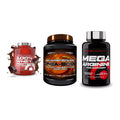 Scitec Nutrition Marken-Trio: 100% Whey + Crea-Bomb + 1 weitere – alle enthaltenen Artikel