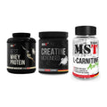 MST Marken-Trio: Best Whey + Creatin Monohyd + L-Carnitine – alle enthaltenen Artikel