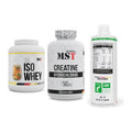MST Marken-Trio: Iso Clear 900g + Creatine HCL + L-Carnitine – alle enthaltenen Artikel