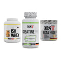 MST Marken-Trio: Iso Clear + Creatine Pro + BCAA Huge 200 – alle enthaltenen Artikel