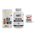 MST Marken-Trio: Iso Clear + Creatine HCL + Arginine RAW – alle enthaltenen Artikel
