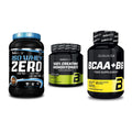 BioTech USA Marken-Trio: Iso Whey Zero + Creatine + BCAA+B6 100 – alle enthaltenen Artikel